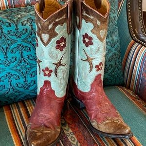 New! Retro Old Gringo Golondrina Sparrow Boots! Size 7 1/2B
